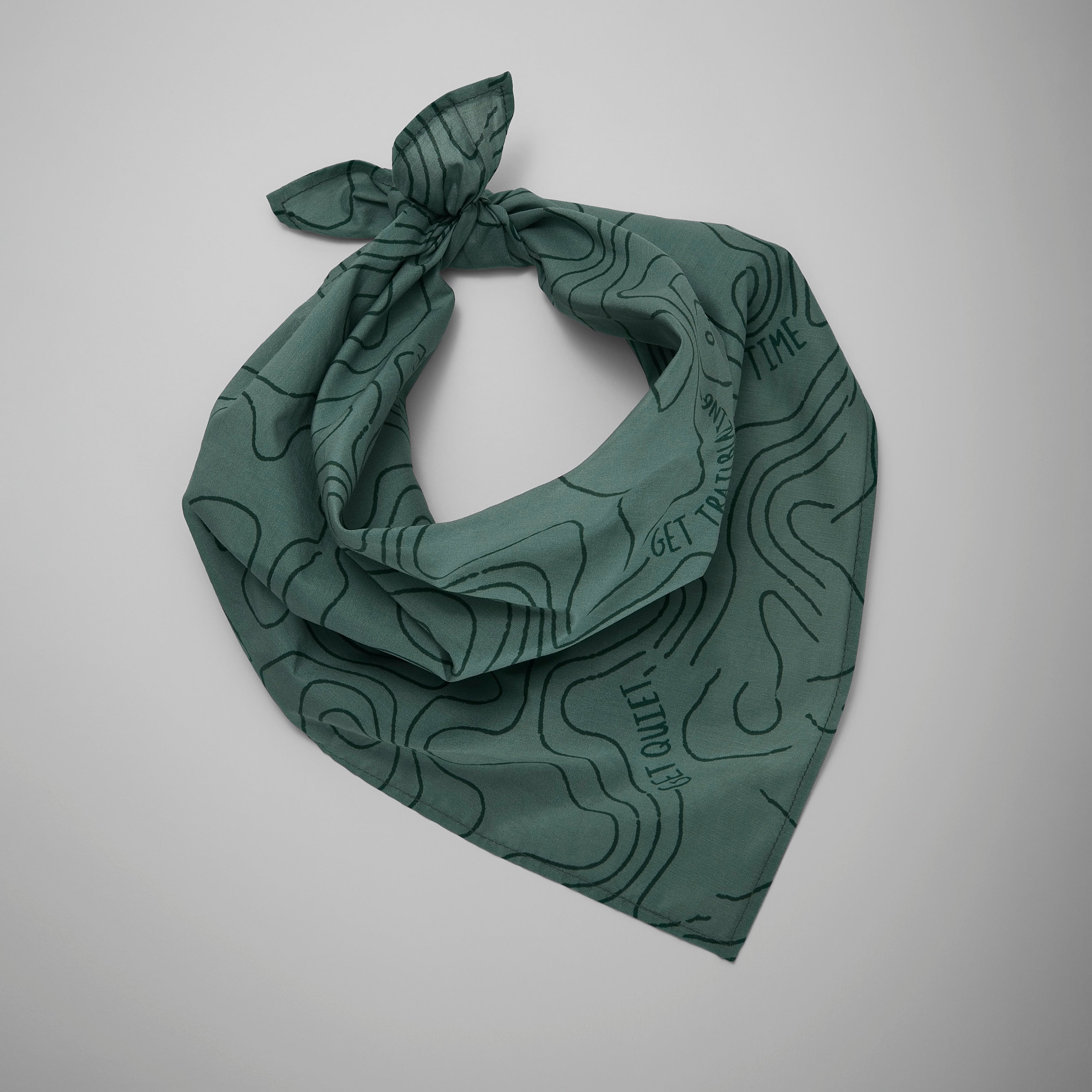 Topographic Bandana