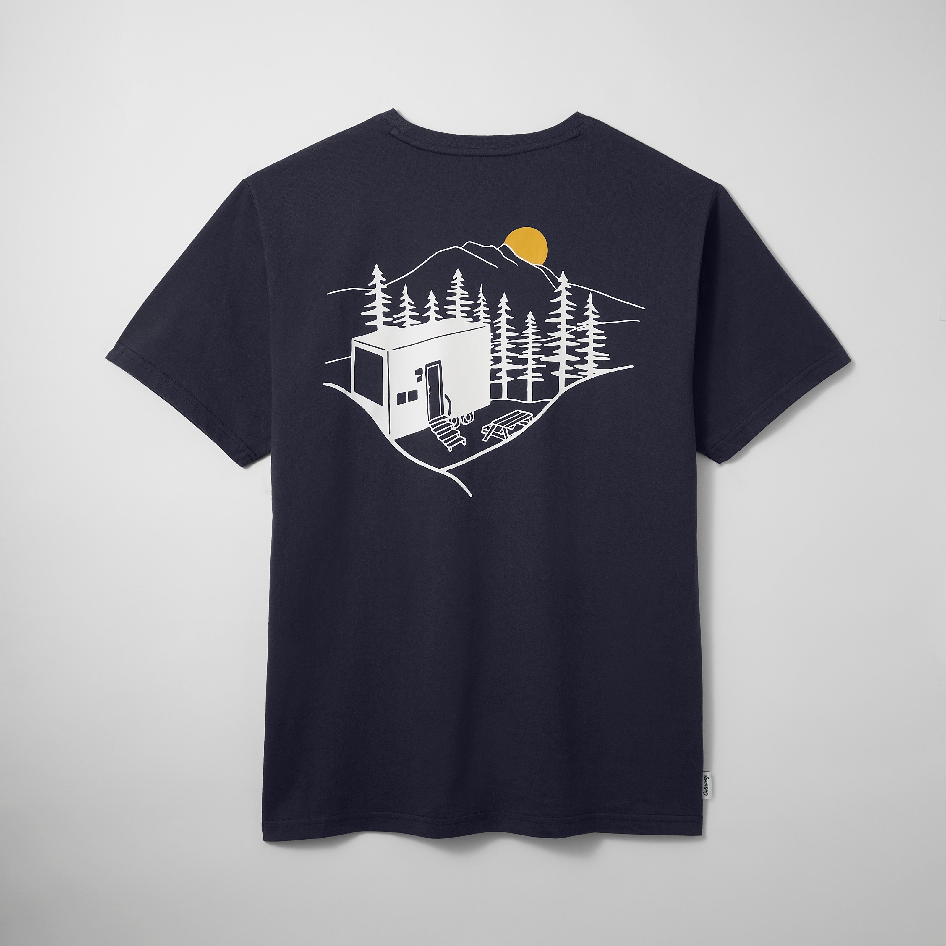 Cabin Life Tee (Midnight Blue)